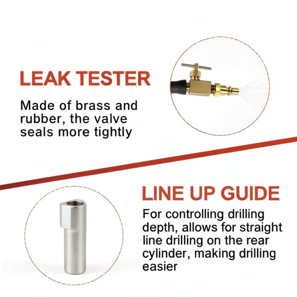 LLNDEI Spark Plug Thread Repair Kit Steel-3