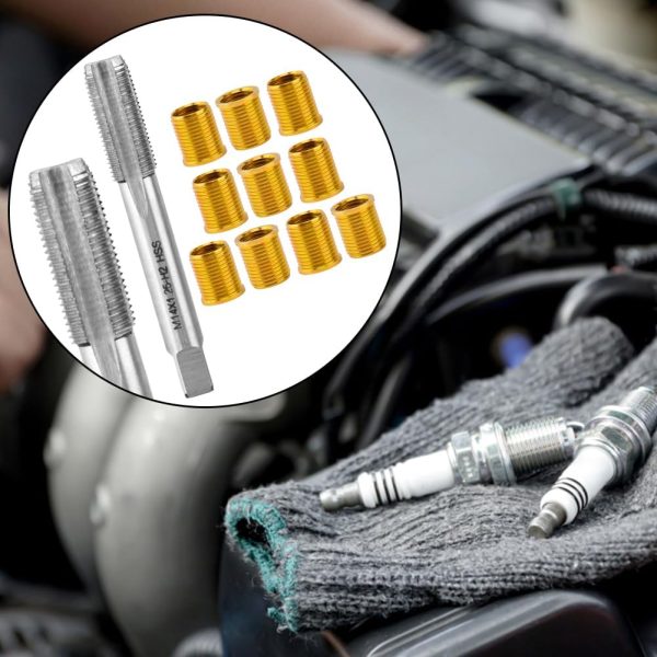 Spark Plug Thread Repair Kit Kakalote Steel-5