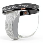 Shock Doctor Jockstrap Large White Polyester-0