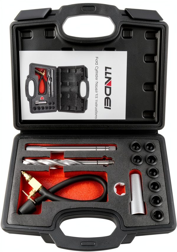 LLNDEI Spark Plug Thread Repair Kit Steel-1