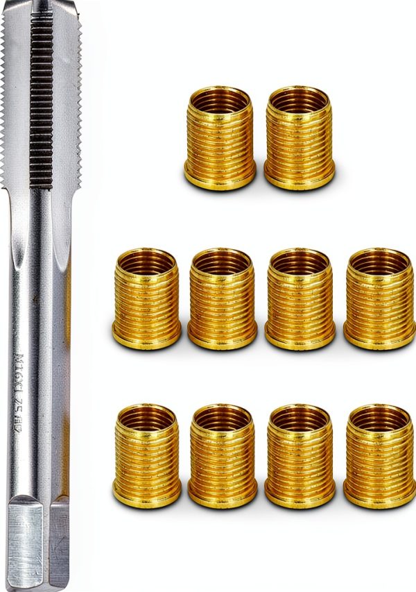 UHANBUT Spark Plug Thread Repair Kit Stainless Steel-0