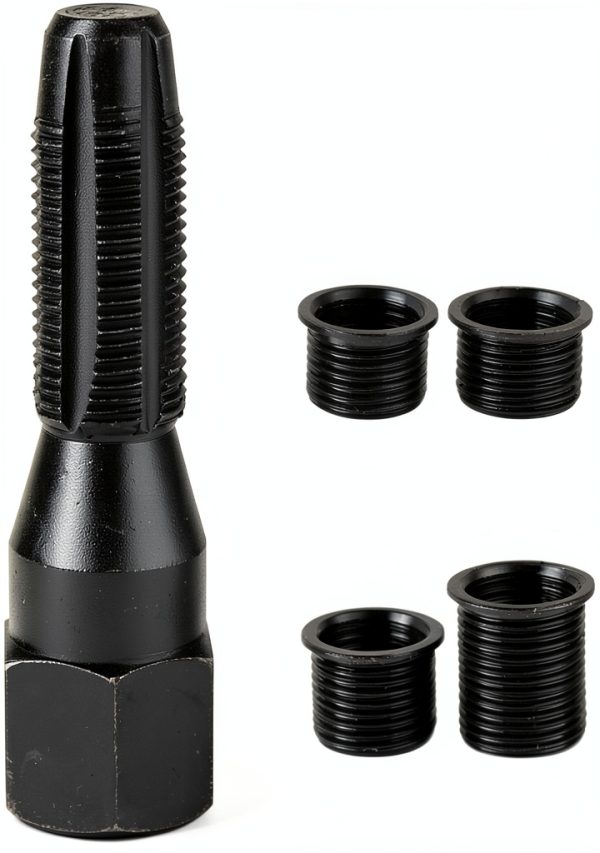 Spark Plug Thread Repair Kit FLYPIG Carbon Steel-0