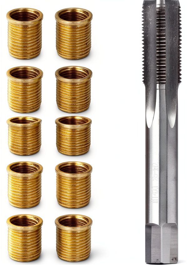 Spark Plug Thread Repair Kit Kadimendium Stainless-1