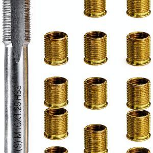 SHMZK Spark Plug Thread Repair Kit Stainless Steel-0