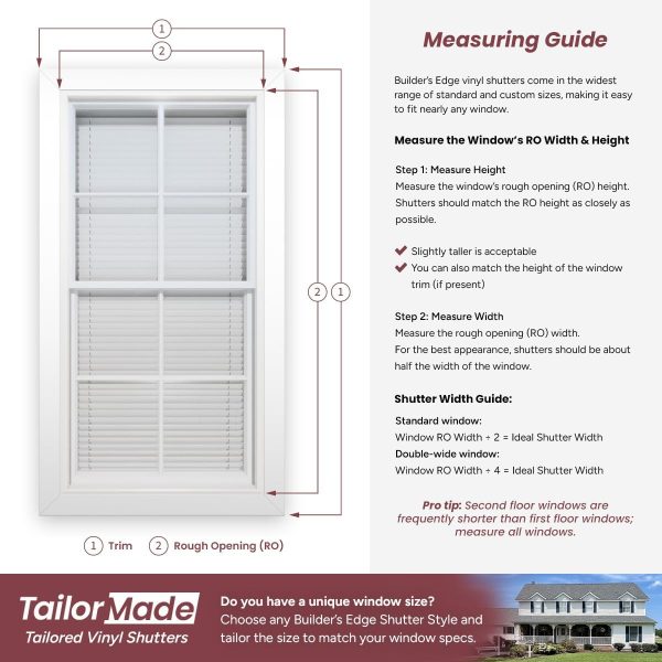 14.75 in. W x 67 in. H Builders Edge, Cottage Style, Raised Panel Shutters, Includes Matching Installation Spikes (Per Pair), 002 - Black-10