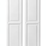 Shed Shutters Raised Panel 9in x 22in Paintable Pair Apple Outdoor-0