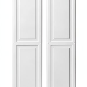 Shed Shutters Raised Panel 9in x 22in Paintable Pair Apple Outdoor-0