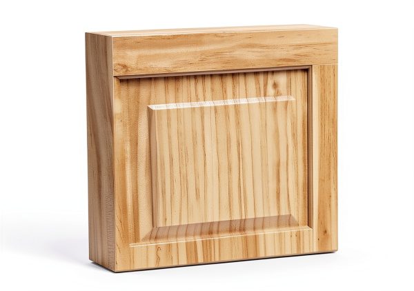 Exterior Solid Wood Raised Panel Window Shutters LTL Unfinished Pine-1
