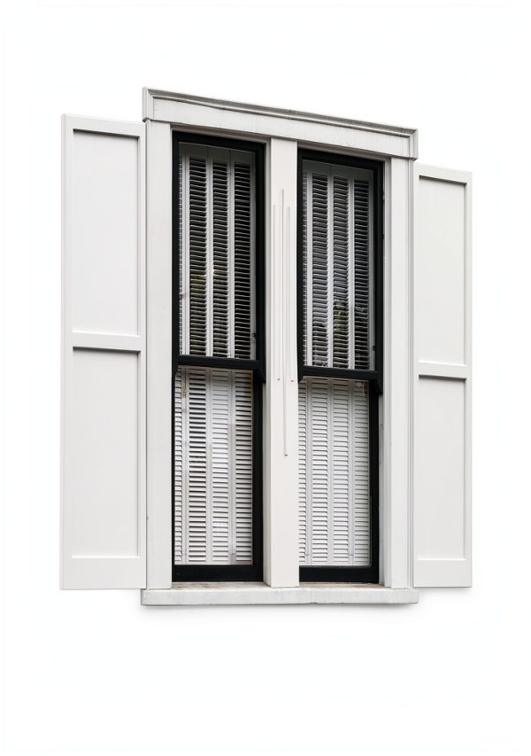 Exterior Solid Wood Raised Panel Window Shutters LTL Unfinished Pine-3